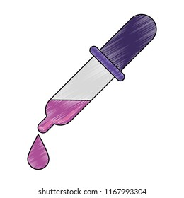 Color dropper symbol scribble