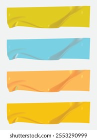 Color Duct tape on gray background for decoration