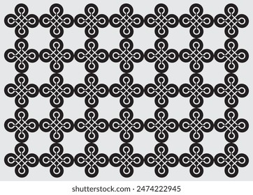 Color editable pattern Beautiful design and nice symbol for cloth, tile, wall, floor etc.