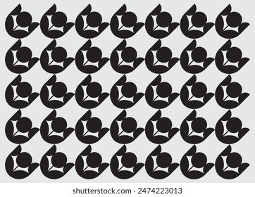 Color editable pattern Beautiful design and nice symbol for cloth, tile, wall, floor etc.