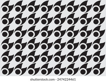 Color editable vector pattern beautiful design and nice symbol for cloth, tile, wall, floor etc.