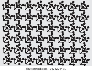 Color editable vector pattern beautiful design and nice symbol for cloth, tile, wall, floor etc.