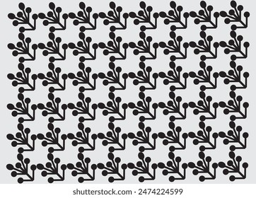 Color editable vector pattern beautiful design and nice symbol for cloth, tile, wall, floor etc.