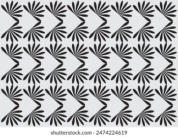Color editable vector pattern beautiful design and nice symbol for cloth, tile, wall, floor etc.