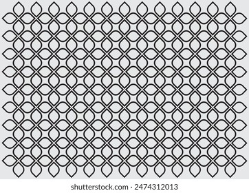 Color editable vector pattern beautiful design and nice symbol for cloth, tile, wall, floor etc.