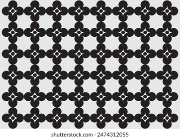 Color editable vector pattern beautiful design and nice symbol for cloth, tile, wall, floor etc.