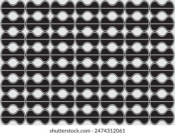 Color editable vector pattern beautiful design and nice symbol for cloth, tile, wall, floor etc.