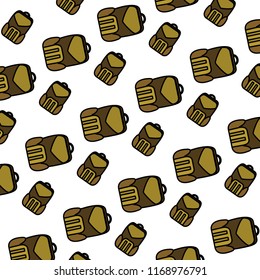 color education backpack school tool background