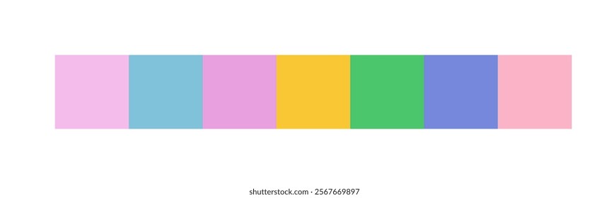 Color element. Trendy pallete of color. Summer, winter,  dark, light color.