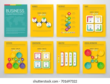 Color elements for infographics on a white background. Presentation templates. Use in presentation, flyer and leaflet, corporate report, marketing, advertising, annual report, banner.