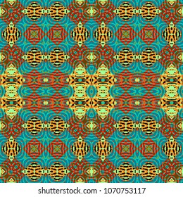 Color Engraving pattern. Protective layer for banknotes, diplomas and certificates. Vector illustration