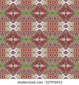 Color Engraving pattern. The protective layer for banknotes, diplomas and certificates. Vector illustration. Brandy Rose(Red), Bitter(Green), Spicy Mix(Brown), White color elements