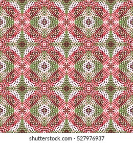 Color Engraving pattern. The protective layer for banknotes, diplomas and certificates. Vector illustration. Brandy Rose(Red), Bitter(Green), Spicy Mix(Brown), White color elements