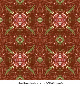 Color Engraving pattern. The protective layer for banknotes, diplomas and certificates. Vector illustration