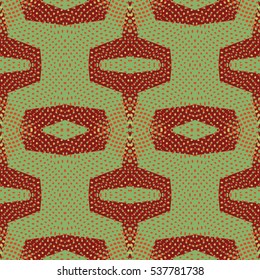 Color Engraving pattern. The protective layer for banknotes, diplomas and certificates. Vector illustration