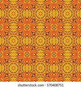 Color Engraving pattern. The protective layer for banknotes, diplomas and certificates. Vector illustration