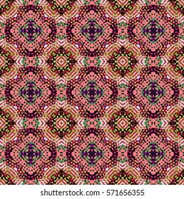 Color Engraving pattern. The protective layer for banknotes, diplomas and certificates. Vector illustration