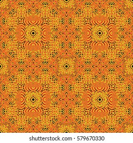 Color Engraving pattern. The protective layer for banknotes, diplomas and certificates. Vector illustration