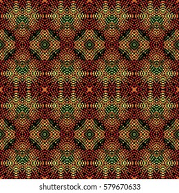 Color Engraving pattern. The protective layer for banknotes, diplomas and certificates. Vector illustration