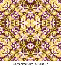 Color Engraving pattern. The protective layer for banknotes, diplomas and certificates. Vector illustration