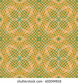 Color Engraving pattern. The protective layer for banknotes, diplomas and certificates. Vector illustration