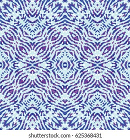 Color Engraving pattern. The protective layer for banknotes, diplomas and certificates. Vector illustration