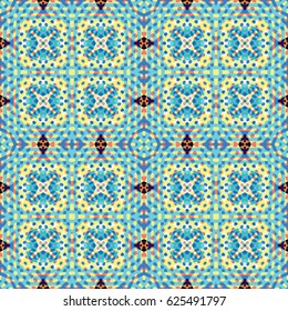 Color Engraving pattern. The protective layer for banknotes, diplomas and certificates. Vector illustration
