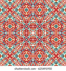 Color Engraving pattern. The protective layer for banknotes, diplomas and certificates. Vector illustration