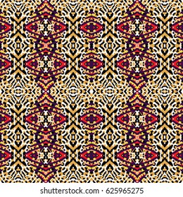 Color Engraving pattern. The protective layer for banknotes, diplomas and certificates. Vector illustration