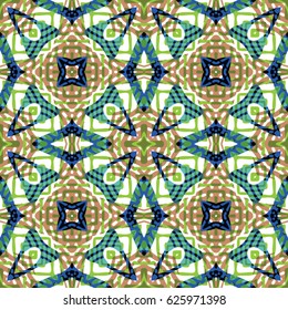 Color Engraving pattern. The protective layer for banknotes, diplomas and certificates. Vector illustration