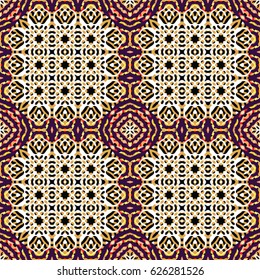 Color Engraving pattern. The protective layer for banknotes, diplomas and certificates. Vector illustration