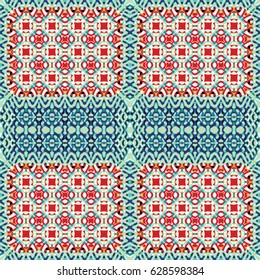 Color Engraving pattern. The protective layer for banknotes, diplomas and certificates. Vector illustration