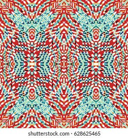 Color Engraving pattern. The protective layer for banknotes, diplomas and certificates. Vector illustration