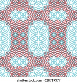 Color Engraving pattern. The protective layer for banknotes, diplomas and certificates. Vector illustration