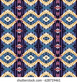Color Engraving pattern. The protective layer for banknotes, diplomas and certificates. Vector illustration