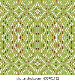 Color Engraving pattern. The protective layer for banknotes, diplomas and certificates. Vector illustration
