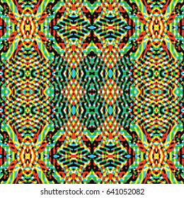Color Engraving pattern. The protective layer for banknotes, diplomas and certificates. Vector illustration