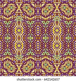 Color Engraving pattern. The protective layer for banknotes, diplomas and certificates. Vector illustration