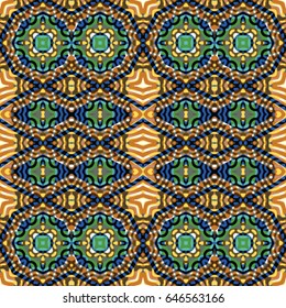 Color Engraving pattern. The protective layer for banknotes, diplomas and certificates. Vector illustration