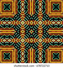 Color Engraving pattern. The protective layer for banknotes, diplomas and certificates. Vector illustration