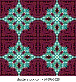 Color Engraving pattern. The protective layer for banknotes, diplomas and certificates. Vector illustration