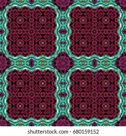 Color Engraving pattern. The protective layer for banknotes, diplomas and certificates. Vector illustration