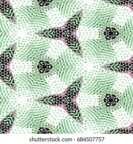 Color Engraving pattern. The protective layer for banknotes, diplomas and certificates. Vector illustration