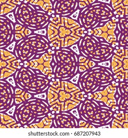Color Engraving pattern. The protective layer for banknotes, diplomas and certificates. Vector illustration