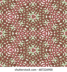 Color Engraving pattern. The protective layer for banknotes, diplomas and certificates. Vector illustration