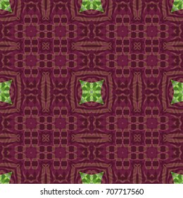 Color Engraving pattern. The protective layer for banknotes, diplomas and certificates. Vector illustration