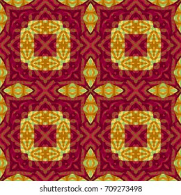Color Engraving pattern. The protective layer for banknotes, diplomas and certificates. Vector illustration