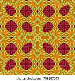 Color Engraving pattern. The protective layer for banknotes, diplomas and certificates. Vector illustration