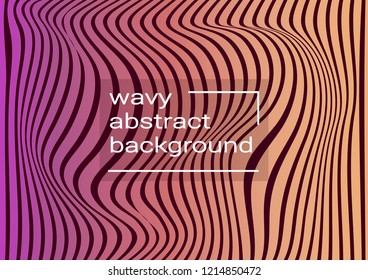 Color Equalizer on a dark background. Night music event. Abstract wave lines. Musical poster.