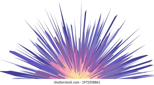 Color explosion background. Place for text. Holi Indian festival. Festive card, poster, flyer, web article, motion ink. Vector Illustration